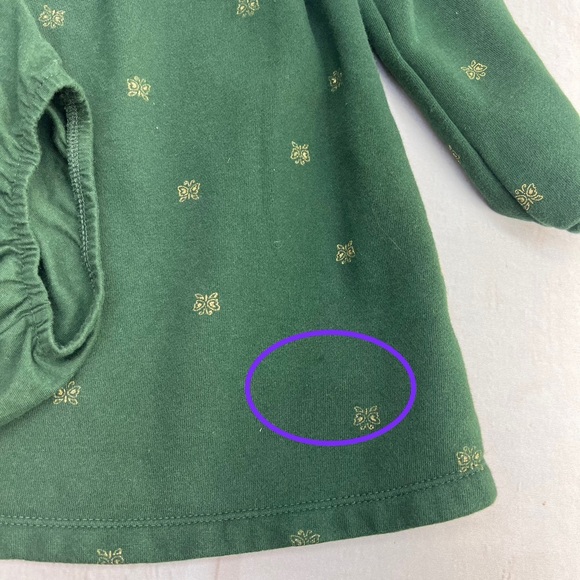 Baby Butterfly Fleece Dress SIZE 24 MONTHS - Picture 15 of 17